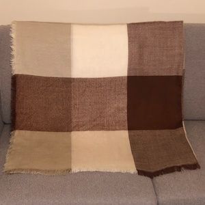 Large Square Blanket Scarf/Throw